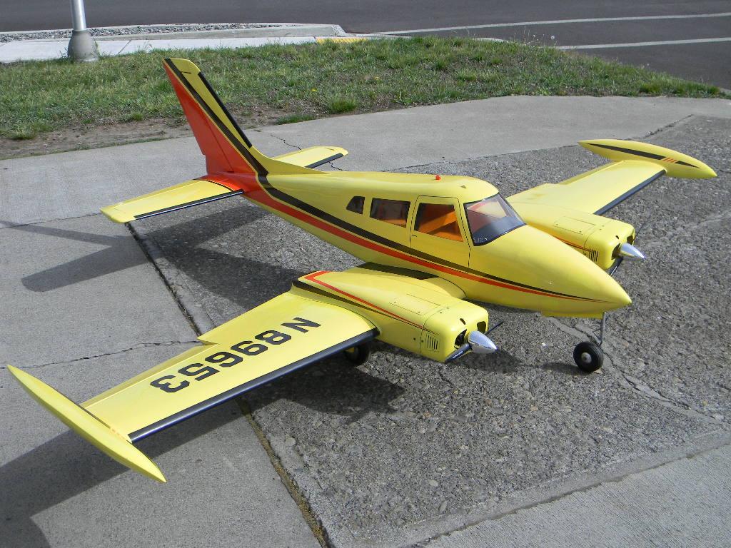 1/4 Scale Bud Nosen Cessna 310 Giant Scale RC AIrplane Digital PDF Plans  on  CD 