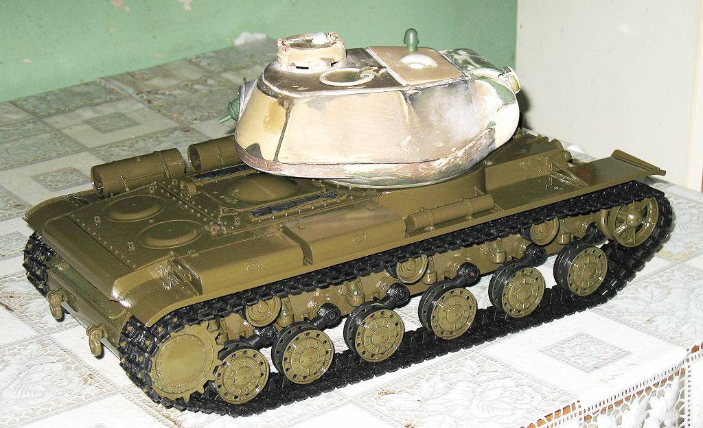 KV-85 from KV-1 Custom kit scale 1:16 Resin kit 120 mm 