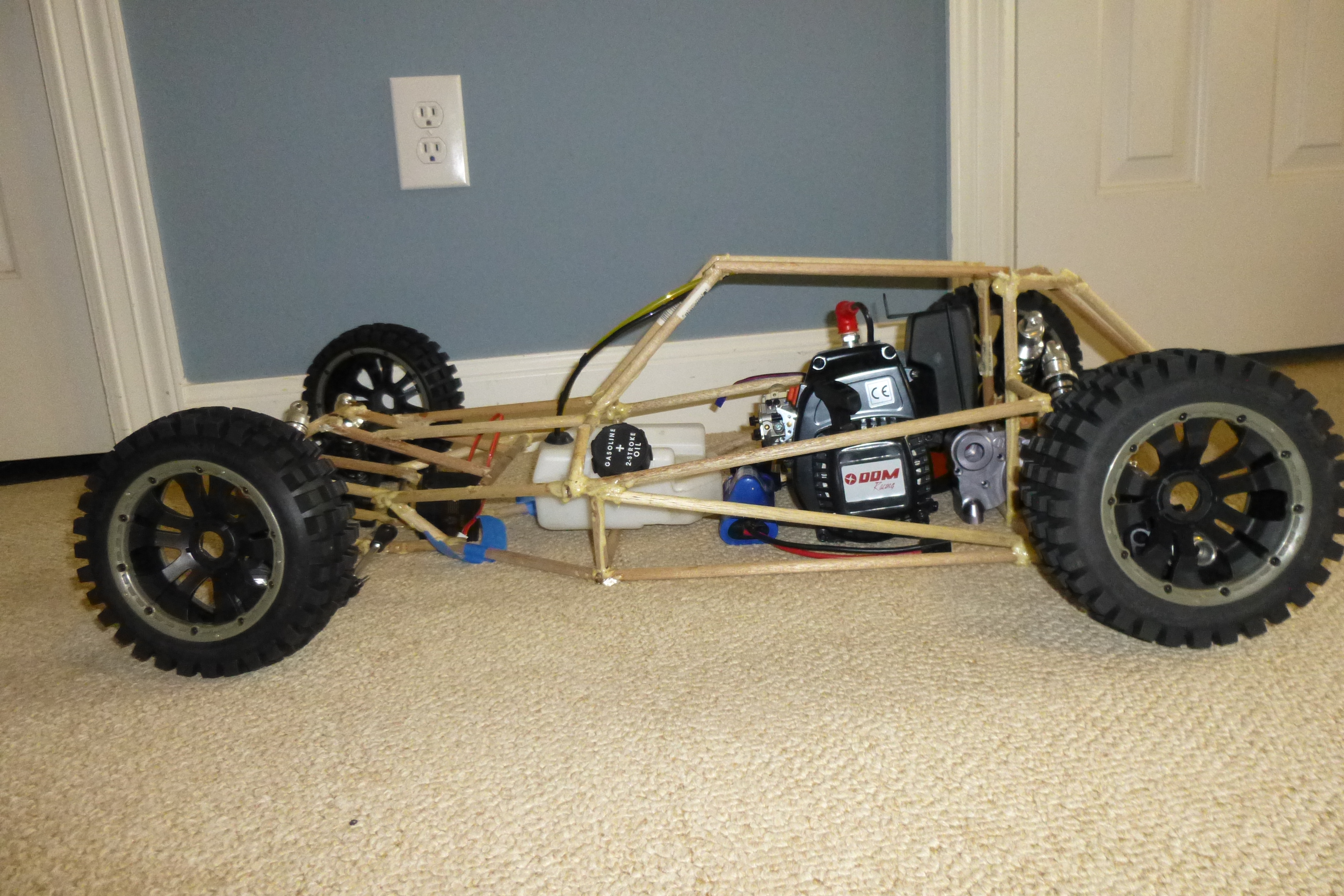 Homemade 1/5 Scale RC Car Project.