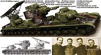 Click image for larger version

Name:	WWII-experimental-secret-weapon-Russian-land-battleship-KV-VI-tank.jpg
Views:	538
Size:	612.6 KB
ID:	1970687