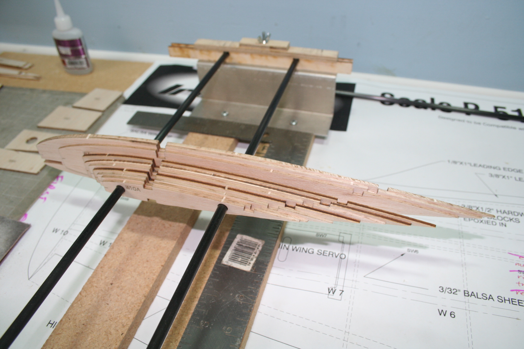 Model Wing Jig Construction